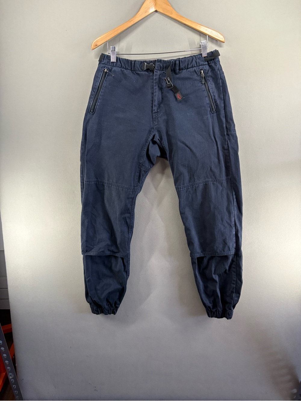 Battenwear Canvas Cotton Belted Climbing Pants Navy Size Medium Pockets Read